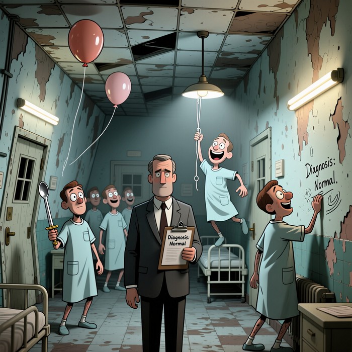 Анекдоты про психов и психиатров, психушку, сумасшедших.