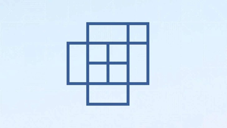 Загадка на внимательность Сколько здесь квадратов?