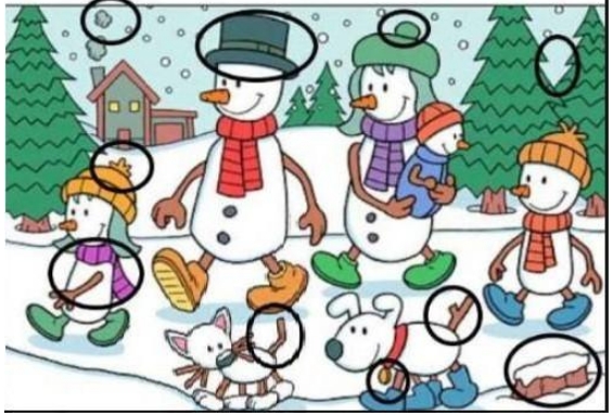 Найдите 10 отличий на картинках за 1 минуту!