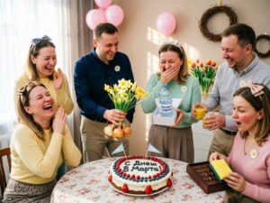 Новые, смешные и веселые анекдоты к 8 Марта!